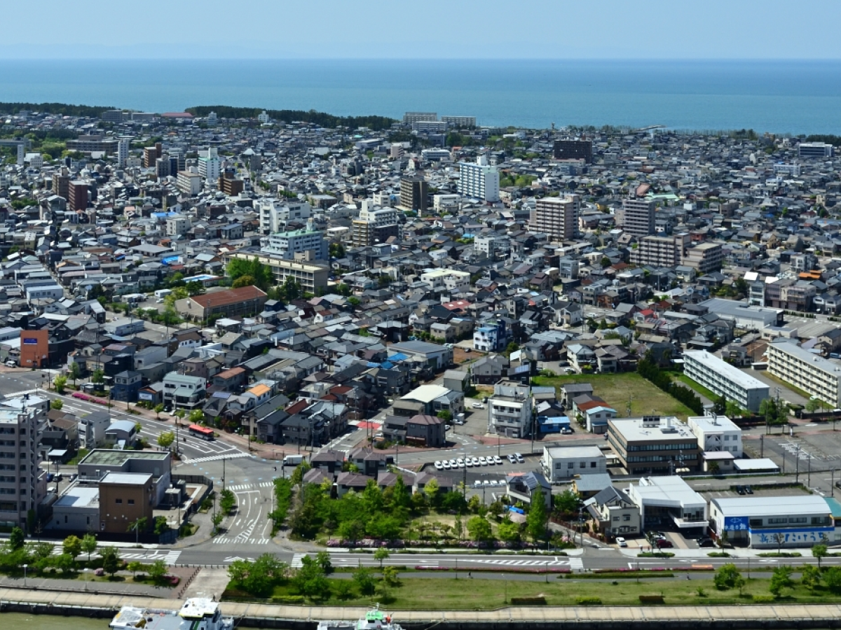 新潟市の風景